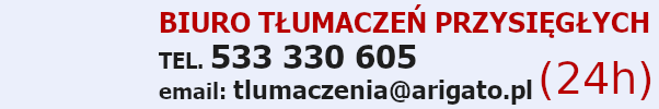 Tumacz litewski - Telefon: 533 330 605